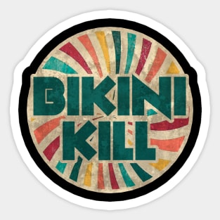 Bikini kill vintage Sticker